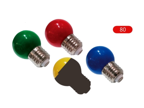 LED燈具．LED燈管．LED燈泡、LED燈飾批發～G40紅E27