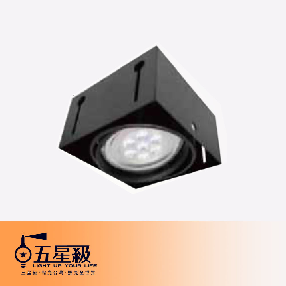 LED燈飾︰LED燈泡、LED燈管、LED燈具批發～AR111單燈無邊框